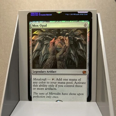 MTG Foil Miscut Mox Opal Modern Masters 2015 NM Magic The Gathering - Image 1 of 2