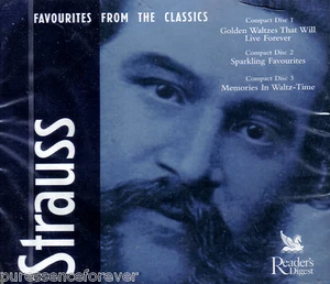 V/A - Favourites From The Classics: Strauss (UK Rdr's Digest 36 Tk 3-CD Album) - Imagen 1 de 1