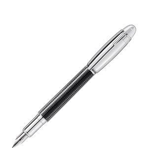 Montblanc StarWalker Carbon Fiber Medium Nib Fountain Pen #109341~ New in Box - Picture 1 of 3