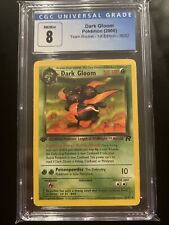 Dark Gloom Non Holo Team Rocket 1st Edition 36/82 Pokémon Card CGC Graded 8 NM/M