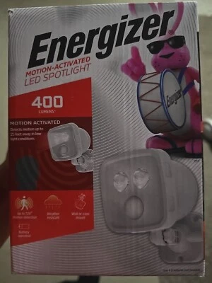 Foco LED activado por movimiento Energizer 120 grados LED a batería - blanco Foto 1 de 2