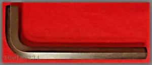 9/16" Short Arm Hex Key L Wrench 6-3/8" OAL Brighton Best - Picture 1 of 6