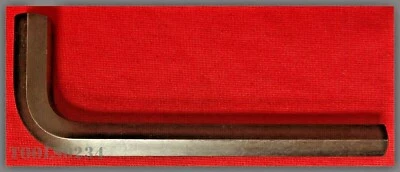 9/16" Short Arm Hex Key L Wrench 6-3/8" OAL Brighton Best  - Image 1 of 4