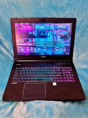 MSI Dominator Pro GT62VR 15.6" RGB Gently Used, Cleaned, Ready to Game - Image 1 of 4
