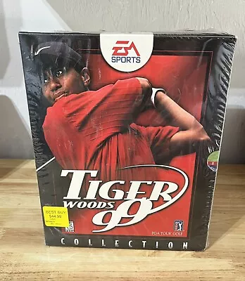 Tiger Woods 99 Complete Collection PGA Tour Golf (PC) CD ROM Windows Big Box - Image 1 of 3