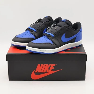IB1981-004 Nike Air Jordan 1 Low '85 Negro y Azul Real (Hombre) Foto 1 de 4