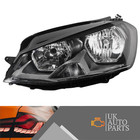 VW Golf Mk7 Headlight Passenger Near Side Black 2013-2017 TSi TDi DSG Bluemotion