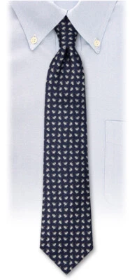 COLORATA / Corbata Ocean Sunfish patrón fino / De Japón Foto 1 de 2