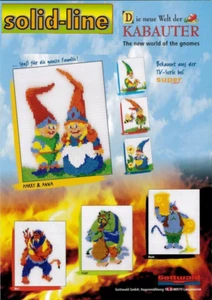 Vorlagenheft Mini Stecksystem Welt der Kabauter - Bild 1 von 2