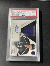 2013-14 Panini Rookie Anthology Tyler Toffoli Luxury Suite  AUTO RC /99  PSA 9