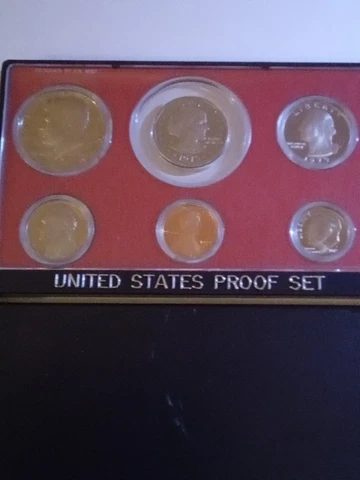 1979 S Proof Set Original Box All 6 Coins Type 2 US Mint Cover