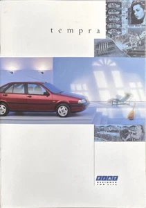 Fiat Tempra Prospekt Brochure Depliant 12/1990 England - Bild 1 von 1