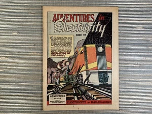 Adventures in Electricity #5 General Electric 1948 GE Cómic de sorteo promocional - Imagen 1 de 3