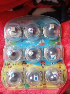 POP TAC TOE Pirate  Adventure Tic Tac Game Pre-owned - Picture 1 of 3