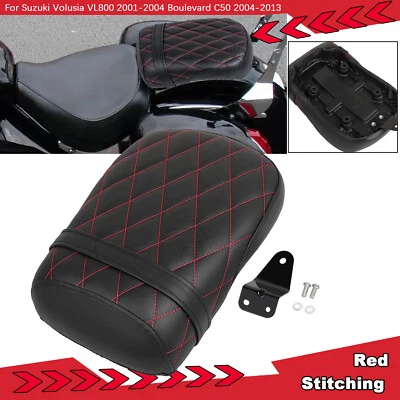 Asiento de pasajero trasero para Suzuki Volusia VL800 2001-2004 Boulevard C50 2004-2013 Foto 1 de 4