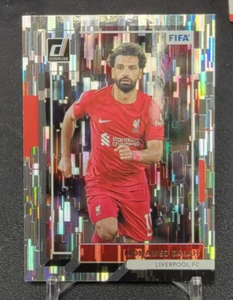 2022-23 Donruss Soccer Base Silver Parallel #76 Mohamed Salah - Liverpool FC - Picture 1 of 2
