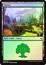 Forest (263) FOIL War of the Spark NM Basic Land MAGIC GATHERING CARD ABUGames