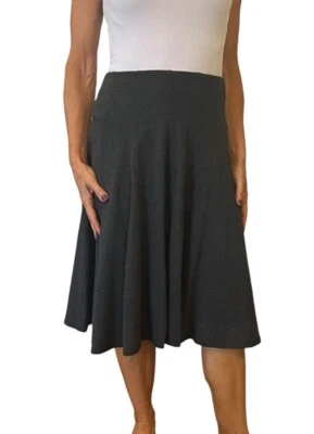 FALDA HARD TAIL MUJER GRIS CARBÓN PULL ON FIT Y ACAMPANADA S W-545 Foto 1 de 4