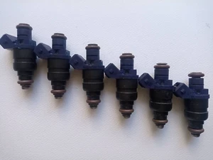 Inyectores 078133551L VW Passat B5 AUDI A4 A6 80 2.8 V6 juego de 6 LIMPIADOS ... - Imagen 1 de 3