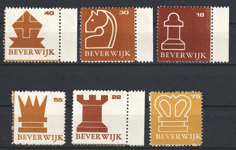 Chess  Netherlands  local post Beverwijk Cover