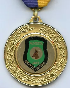 Schweden Jagdclub Alvesta Award Medaille 1 Klasse 1998 schöne Note!!! - Bild 1 von 3