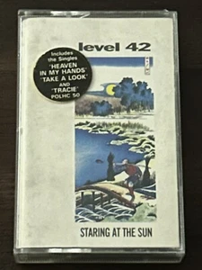 LEVEL 42 Staring At The Sun Cassette Tape - Original Excellent Condition - Picture 1 of 4