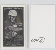 2016 Goodwin Champions Black & White Canvas Minis Blank Back Michal Smolen