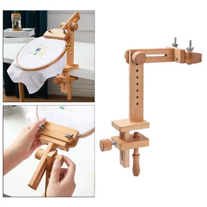 Kreuzstich Rahmen Desktop Schoßständer Rack Stickhalter Handarbeiten - Bild 1 von 12