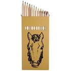 12 x 'Horse's Head' Long 178mm Coloured Pencils / Pencil Set (PE00000366)