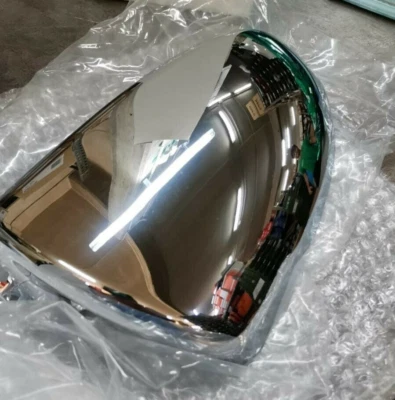 Per Smart Fortwo 2007>09.2014 Calotta Sx Cromata per Specchietto Retrovisore - Immagine 1 di 2
