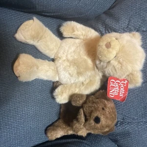 Very Rare VINTAGE GUND lot Name : Stuffie BEAR - #2344 NICE ALL TAGS Groundhog  - Picture 1 of 8