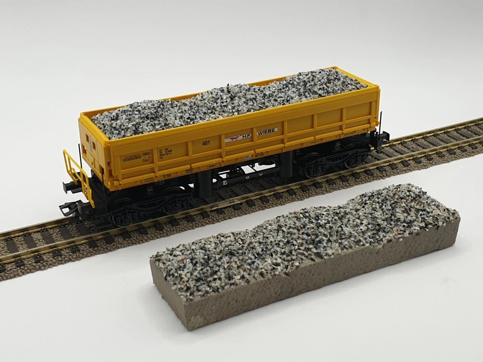 H0 Ladegut Granit Schotterladung für Seitenkippwagen FAS Märklin, Wiebe 48459,