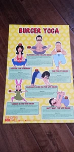 2018 SDCC COMIC CON EXCLUSIVE FOX POSTER BOBS BURGERS LOUISE TINA GENE LINDA - Picture 1 of 1