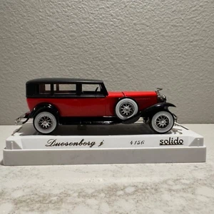 Duesenberg J Solido Age d'or #4156 Die-cast 1:43 scale MIB Red - Picture 1 of 12