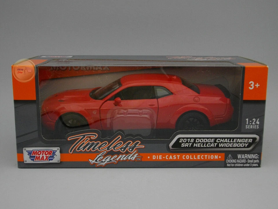 Dodge Challenger SRT Hellcat Wide-Body - Motormax 1:24 - MX79350RE - Immagine 1 di 1