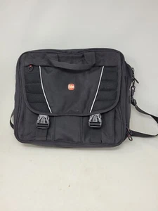 Étui pour ordinateur portable armée suisse bandoulière messager mallette de transport - Photo 1/10