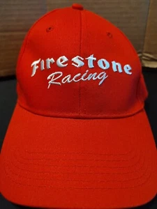 Firestone Racing Nascar Indycar Snapback Hat Cap Red Adjustable - Picture 1 of 8
