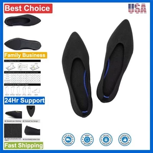 Breathable Women's Pointed Toe Flats - Perfect for Any Outfit, Colors Available - Picture 1 of 11