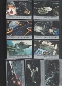 Star Trek Enterprise Archives Series 1 Ships of the Line cards S37 thru S45