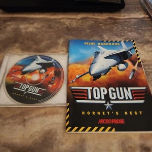 Videojuego Flight Sim Top Gun Hornet's Nest Microprose PC 1998 Clasificado Teen CD ROM - Imagen 1 de 4