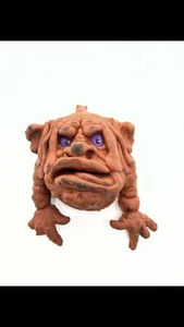 Vintage 1980er Boglins Shlump Handpuppe Gummi Monster hergestellt von Estrela Brasilien. - Bild 1 von 7