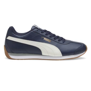 PUMA Turin Iii Lace Up  Mens Blue Sneakers Casual Shoes 38303716 - Picture 1 of 6