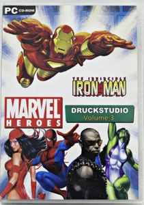 Iron Man - Marvel Heroes Druckstudio Volume 3 Neu ( verschweißt) PC Spiel - Bild 1 von 2