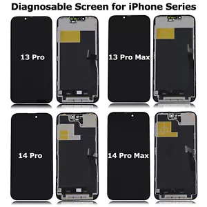Pantalla LCD de diagnóstico para iPhone 14/13 Pro Max True Tone|Sin transferencia de IC - Imagen 1 de 31