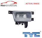 DRIVING FOG LIGHT LAMP LEFT TYC 19-5244-05-2 G NEW OE REPLACEMENT