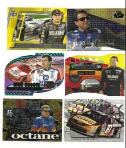 NASCAR FROM NAPLES LAKELAND FLORIDA 6 JOE NEMECHEK RACING CARDS 3 INSERT CARDS