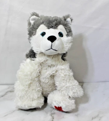 Maplefoot Babies “Sparks” the Husky Dog Vintage Colecionável!  14 pol - Imagem 1 de 4