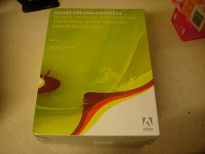ADOBE DREAMWEAVER CS3 DESIGN DEVELOP MAITAIN STANDARD BASED WEBSITES & APPLIC.. - Image 1 of 4