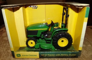 1/16 2007 ertl john deere 4410 tractor with rotary cutter in the box new - Picture 1 of 6