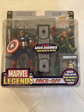 Marvel Legends Face-Off CAPTAIN AMERICA vs RED SKULL Figures NIB